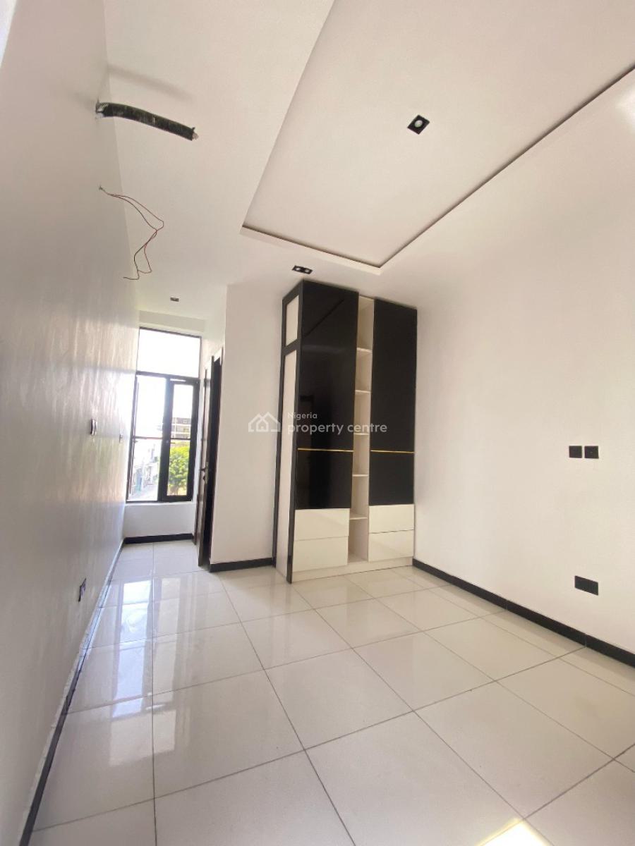 Spacious 4-bedroom Semi-detached Duplex with Bq + Balcony & Modern Fin, Ikate, Lekki, Lagos, Semi-detached Duplex for Sale