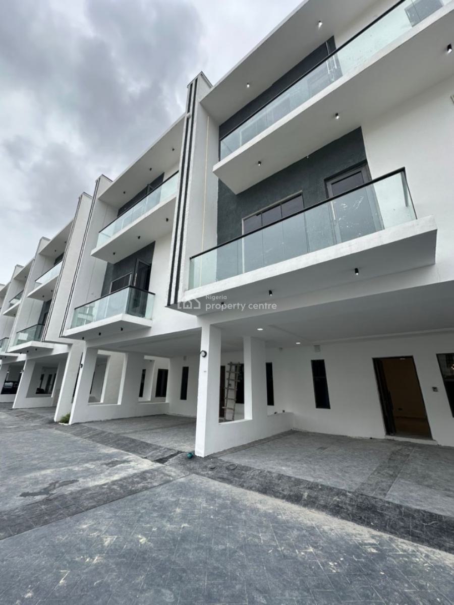 Spacious 4 Bedroom Terrace with Bq Listed, Ikate, Lekki, Lagos, Terraced Duplex for Sale