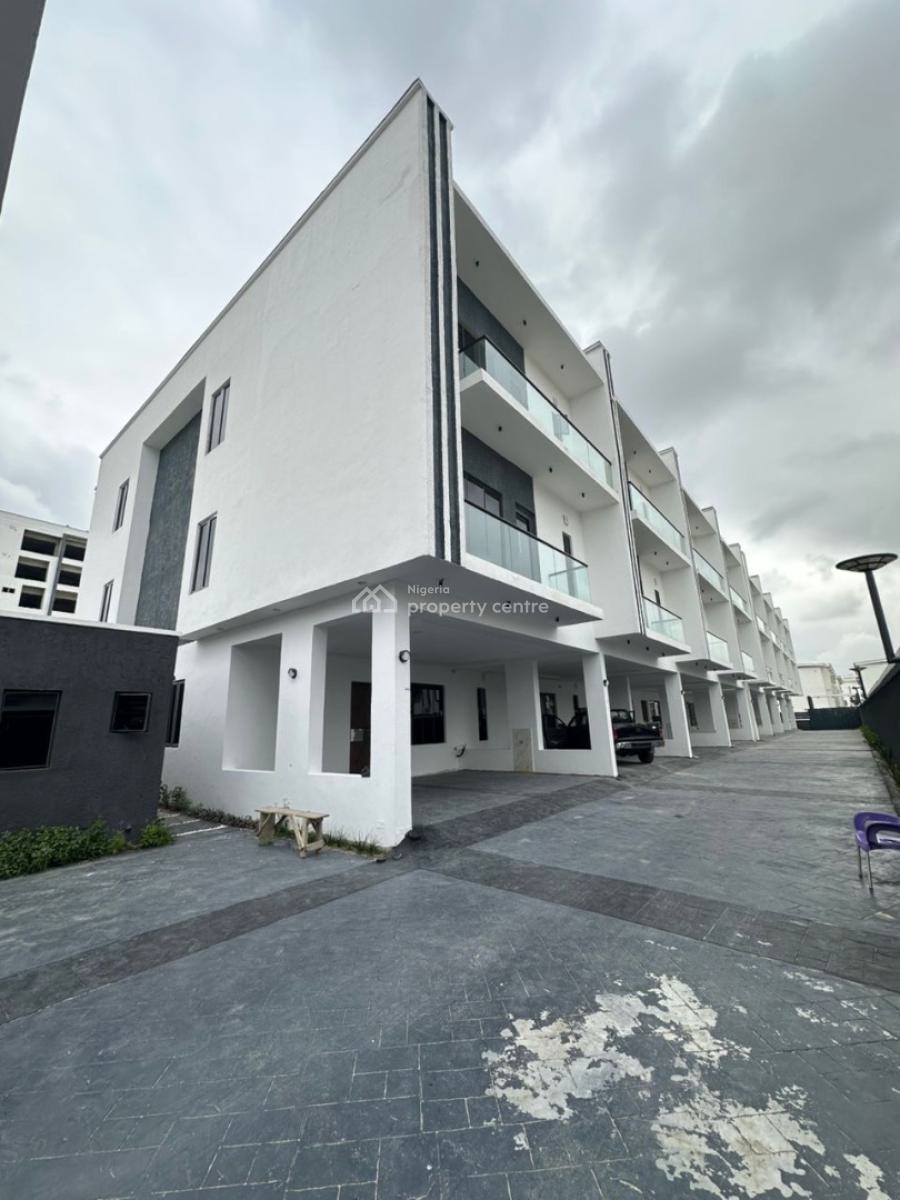 Spacious 4 Bedroom Terrace with Bq Listed, Ikate, Lekki, Lagos, Terraced Duplex for Sale