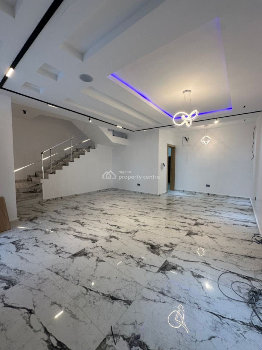 Spacious 4 Bedroom Terrace with Bq Listed, Ikate, Lekki, Lagos, Terraced Duplex for Sale