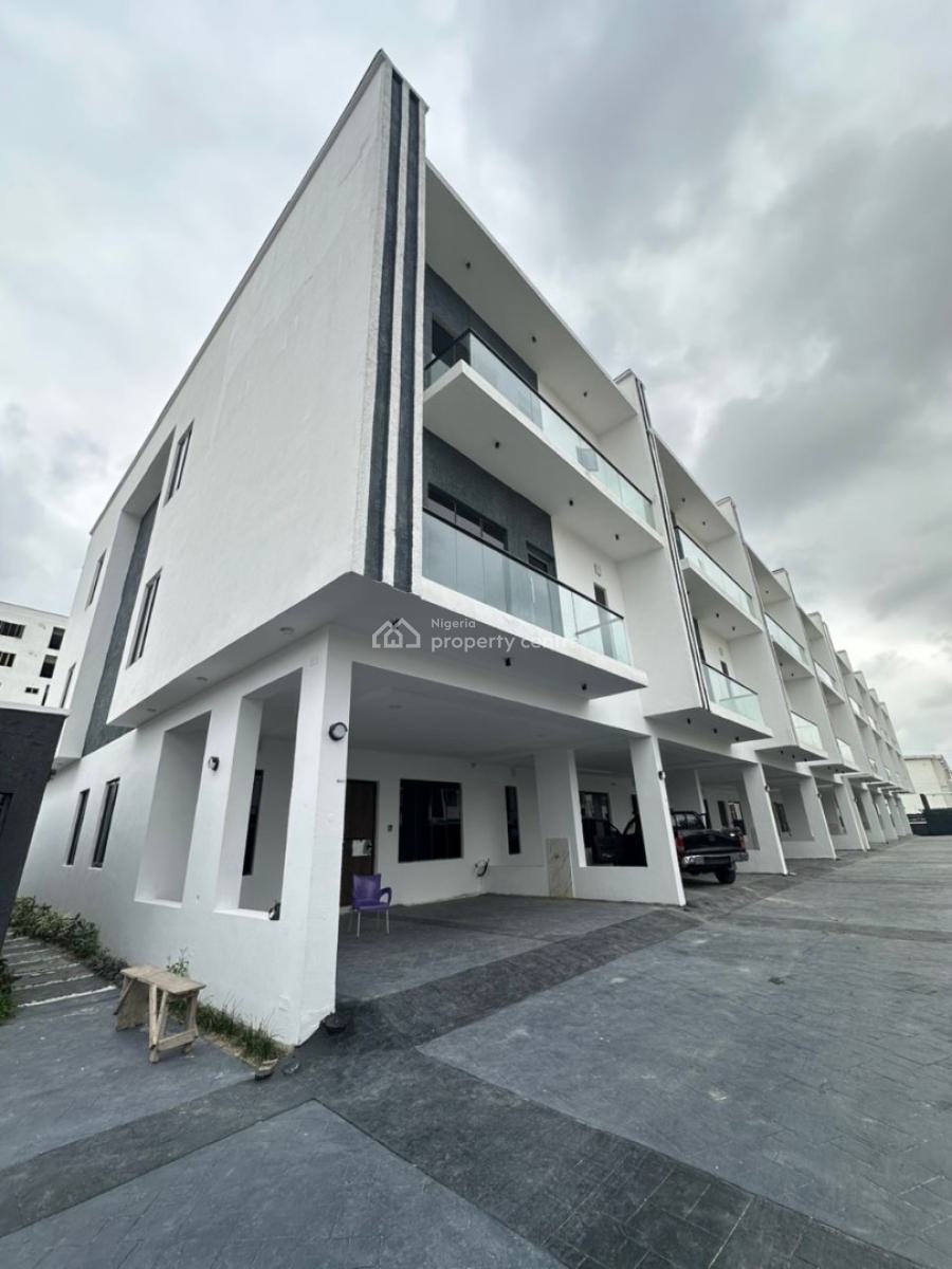 Spacious 4 Bedroom Terrace with Bq Listed, Ikate, Lekki, Lagos, Terraced Duplex for Sale