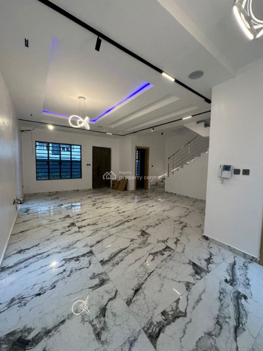 Spacious 4 Bedroom Terrace with Bq Listed, Ikate, Lekki, Lagos, Terraced Duplex for Sale