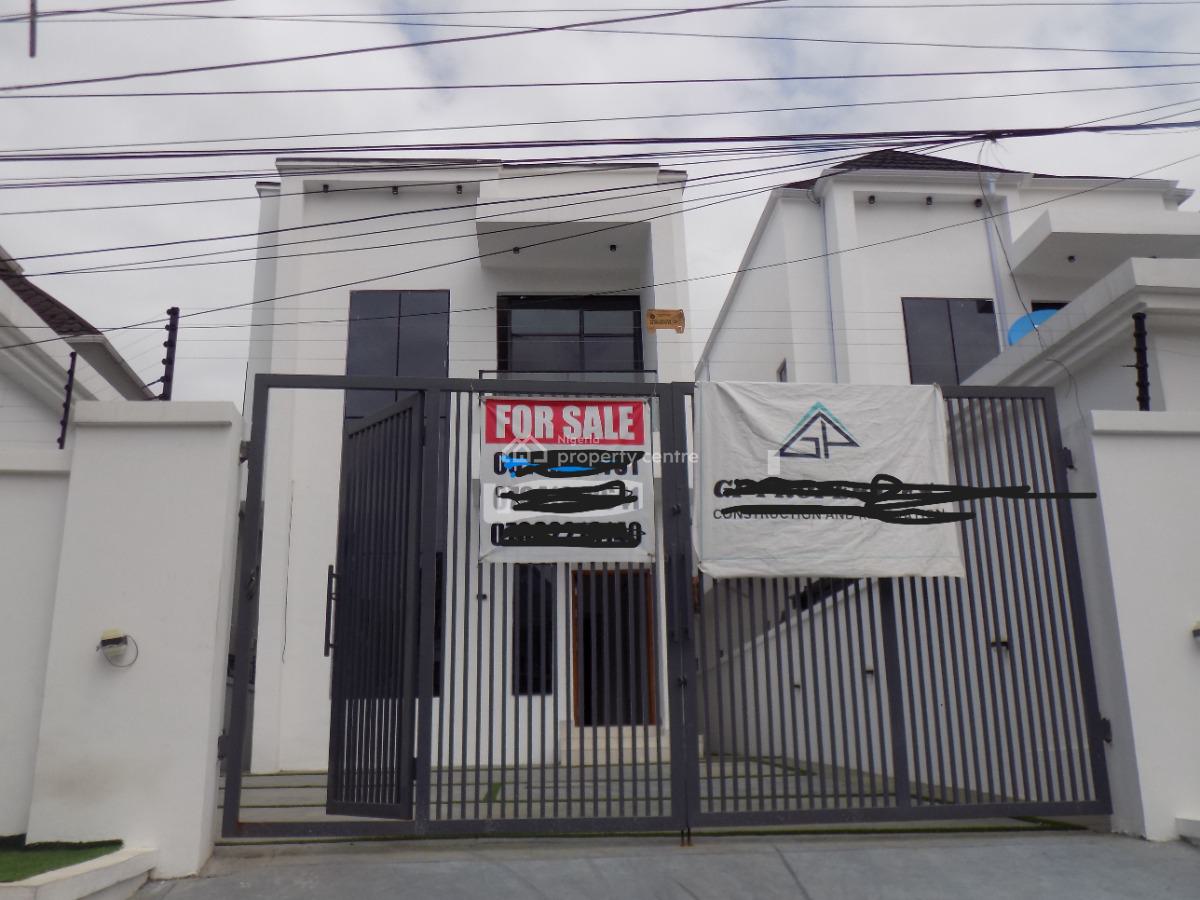 5 Bedroom Fully Detached Duplex with Bq, Osapa London, Osapa, Lekki, Lagos, Detached Duplex for Sale