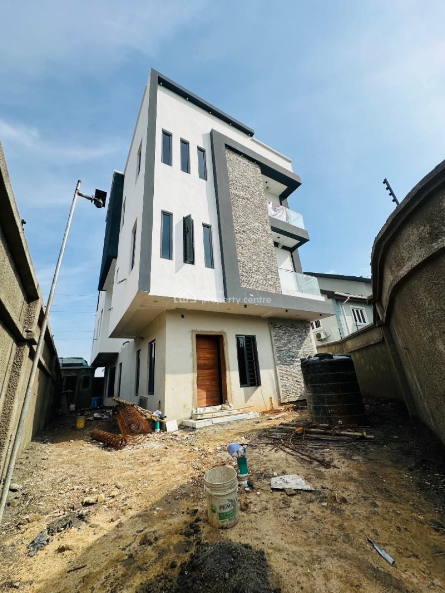 Uniquely Styled  5 Bedroom Fully Detached Duplex with Bq, Gra, Ogudu, Lagos, Semi-detached Duplex for Sale