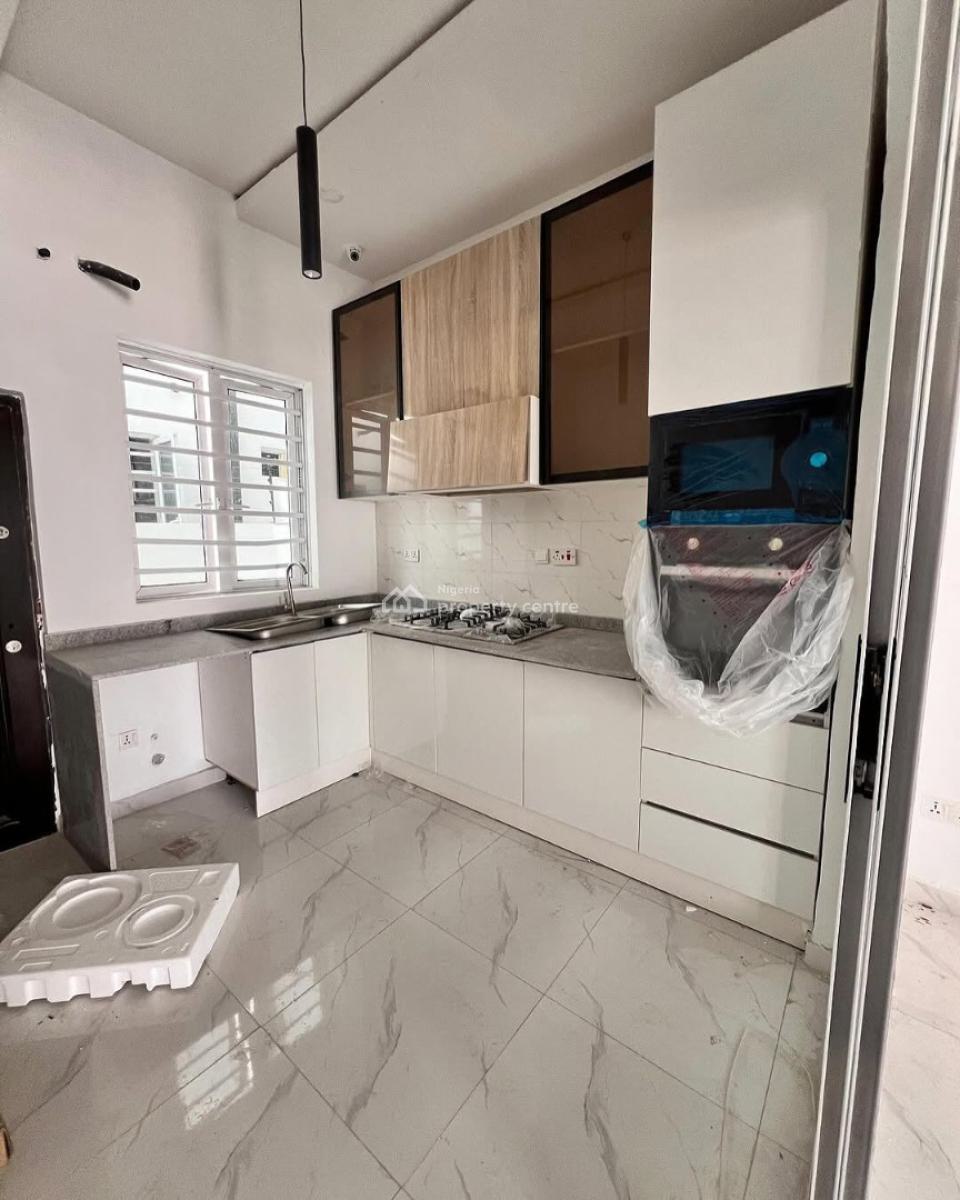 Fully-serviced 3-bed Terrace Sited Within a Quiet Estate, Orchid Road, Lekki, Lagos, Terraced Duplex for Rent