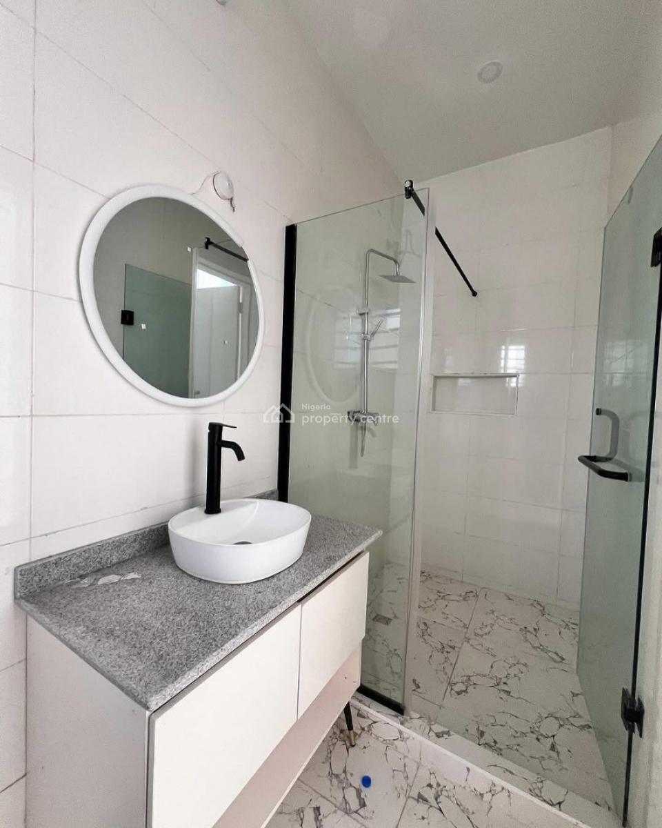 Fully-serviced 3-bed Terrace Sited Within a Quiet Estate, Orchid Road, Lekki, Lagos, Terraced Duplex for Rent