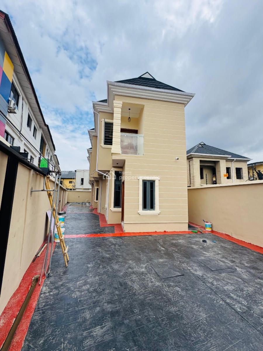 Smartly Built 4 Bedroom Fully Detached Duplex with Bq, Ogba, Ikeja, Lagos, Detached Duplex for Sale