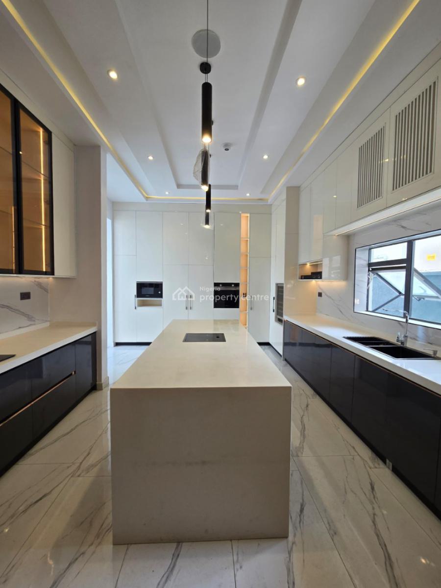 Automated 5-bedroom Fully Detached Duplex with Bq, Ikate, Lekki, Lagos, Detached Duplex for Sale