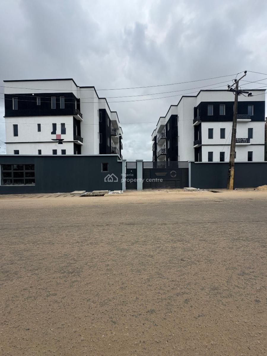 Gorgeously Built Serviced 3-bedroom Apartment + Bq in  a Mini Estate, Affordable Luxury in a Prime Ikeja Neighborhood Off Ajayi Road Oke Ira, Ogba, Ikeja, Lagos, Block of Flats for Sale