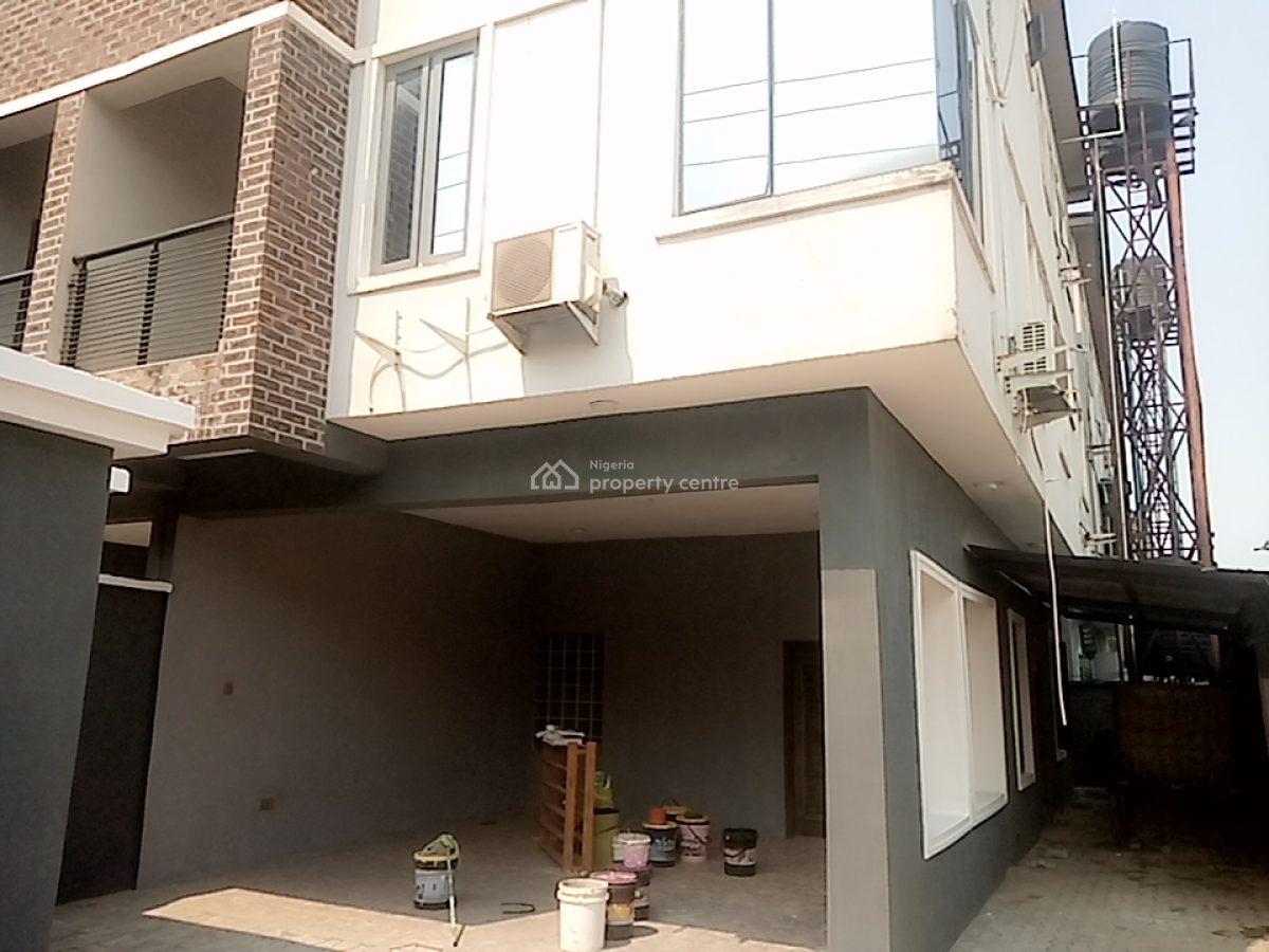 a Neatly and Massively Built 4 Bedroom Duplex and a Bq, Osapa, Lekki, Lagos, Semi-detached Duplex for Rent