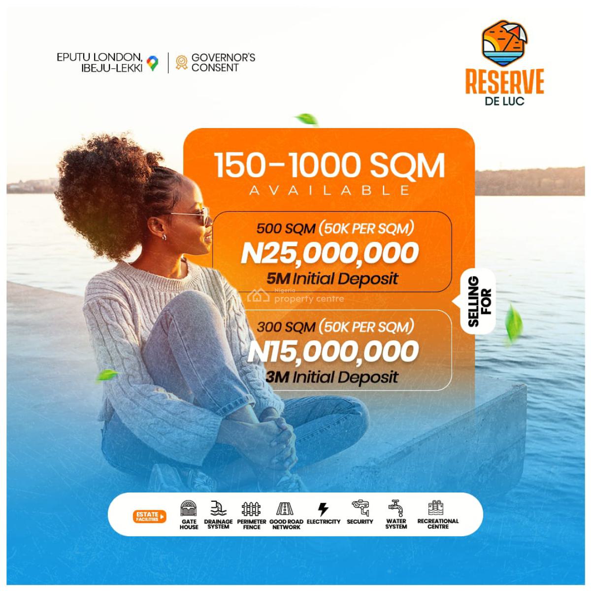 Luxury Meets Opportunity with Cofo, Eputu London, Eputu, Ibeju Lekki, Lagos, Residential Land for Sale