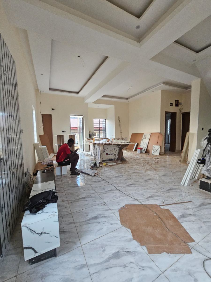 Newly Built 4 Bedroom Semi Detached Duplex with a Room Bq, Wemco Road, Ikeja, Lagos, Detached Duplex for Sale