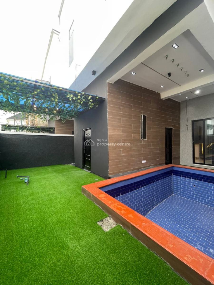 5 Bedroom Fully Detached Duplex with Pool & Bq, Ajah, Lagos, Detached Duplex for Sale
