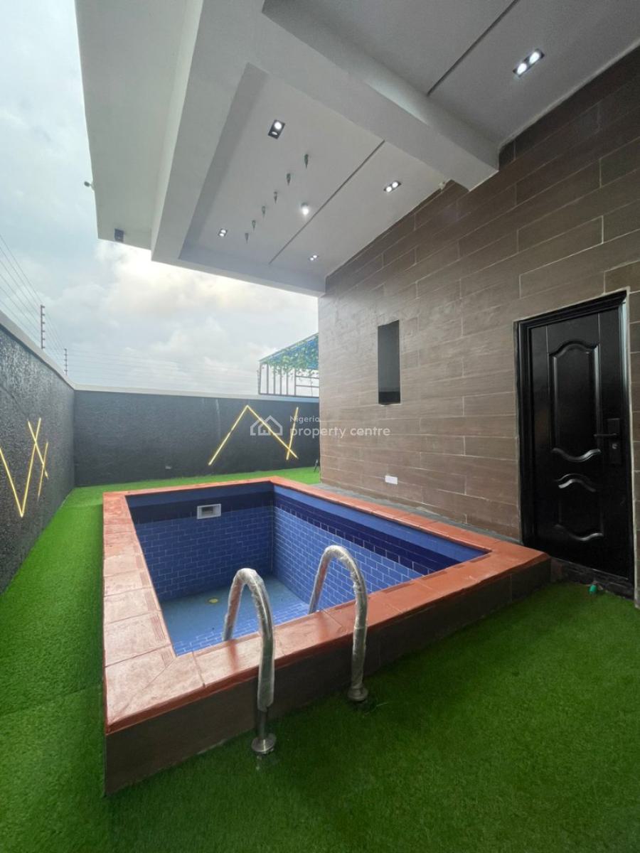 5 Bedroom Fully Detached Duplex with Pool & Bq, Ajah, Lagos, Detached Duplex for Sale