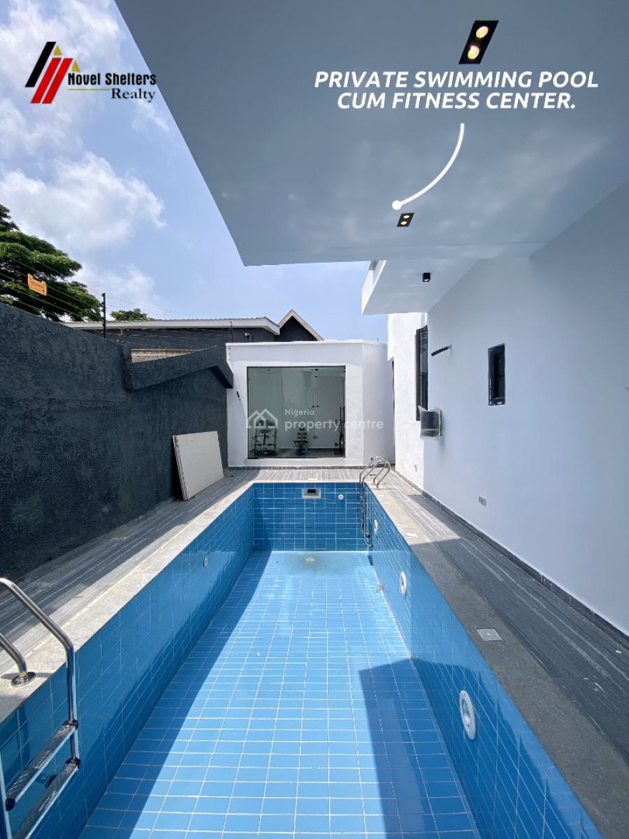 Brand New Stunning 5 Bedroom Detached House with En-suite Bq., Lekki, Lekki Phase 1, Lekki, Lagos, Detached Duplex for Sale