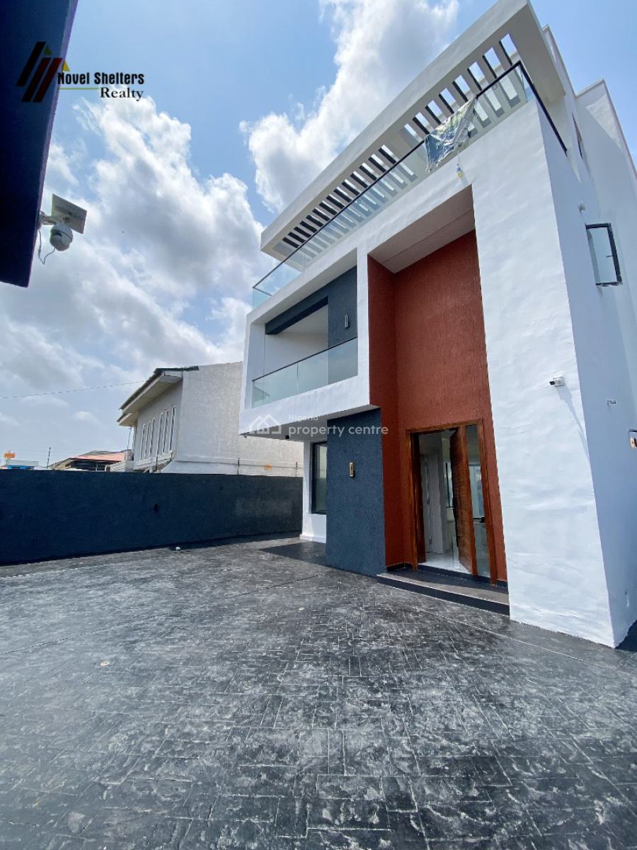 Brand New Stunning 5 Bedroom Detached House with En-suite Bq., Lekki, Lekki Phase 1, Lekki, Lagos, Detached Duplex for Sale
