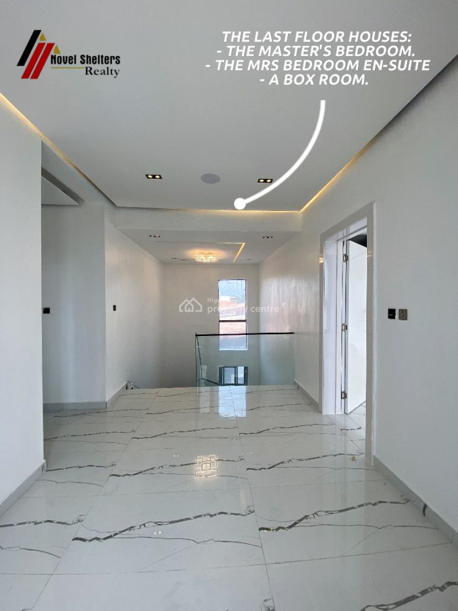 Brand New Stunning 5 Bedroom Detached House with En-suite Bq., Lekki, Lekki Phase 1, Lekki, Lagos, Detached Duplex for Sale