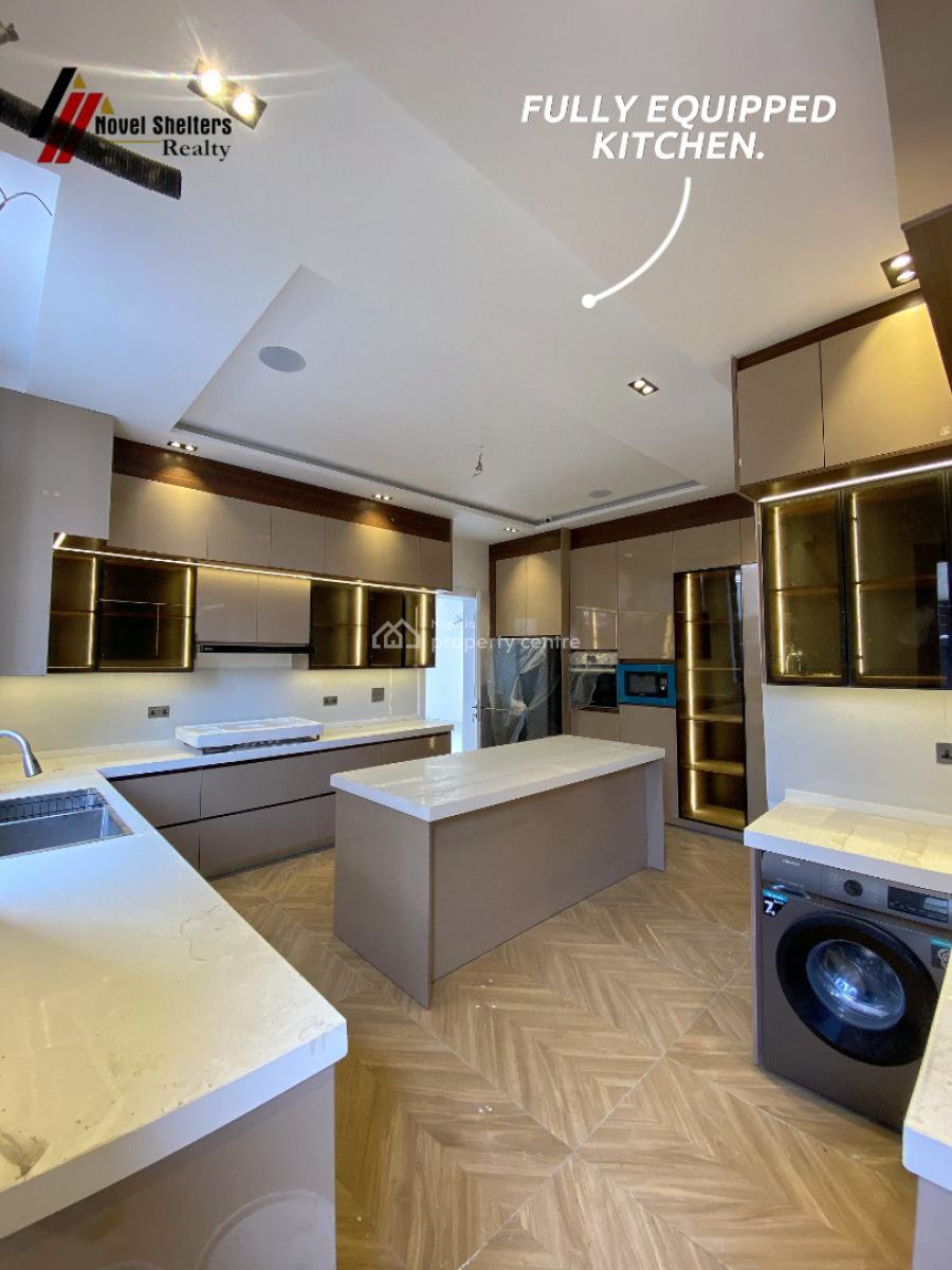 Brand New Stunning 5 Bedroom Detached House with En-suite Bq., Lekki, Lekki Phase 1, Lekki, Lagos, Detached Duplex for Sale