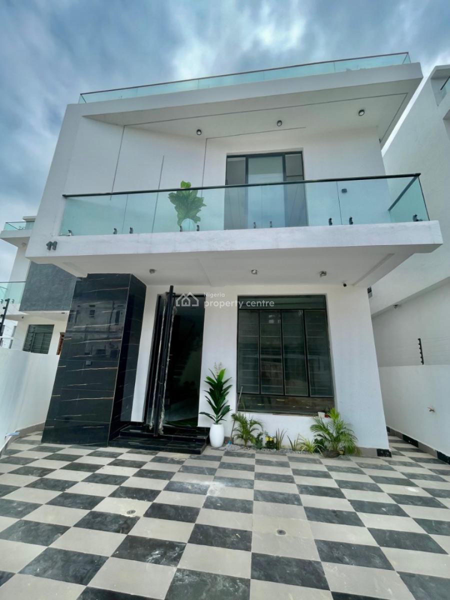 4 Bedroom Fully Detached Duplex with Bq, Orchid Road, Lekki, Lagos, Detached Duplex for Sale