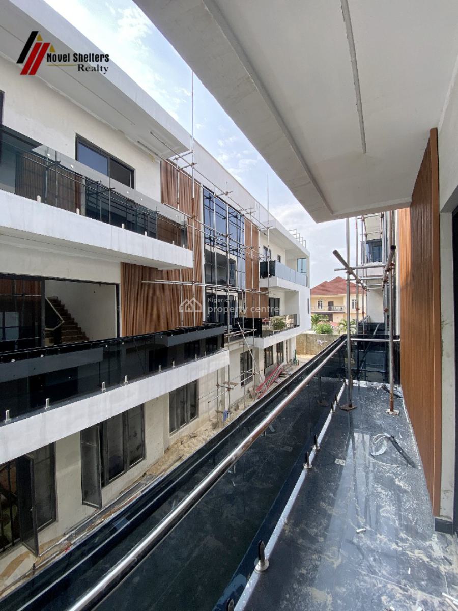Well Built 4 Bedroom Contemporary Semi-detached Duplex with Bq, Lekki, Lekki Phase 1, Lekki, Lagos, Semi-detached Duplex for Sale