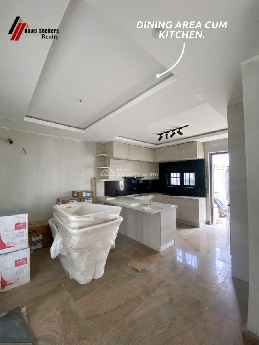 Well Built 4 Bedroom Contemporary Semi-detached Duplex with Bq, Lekki, Lekki Phase 1, Lekki, Lagos, Semi-detached Duplex for Sale