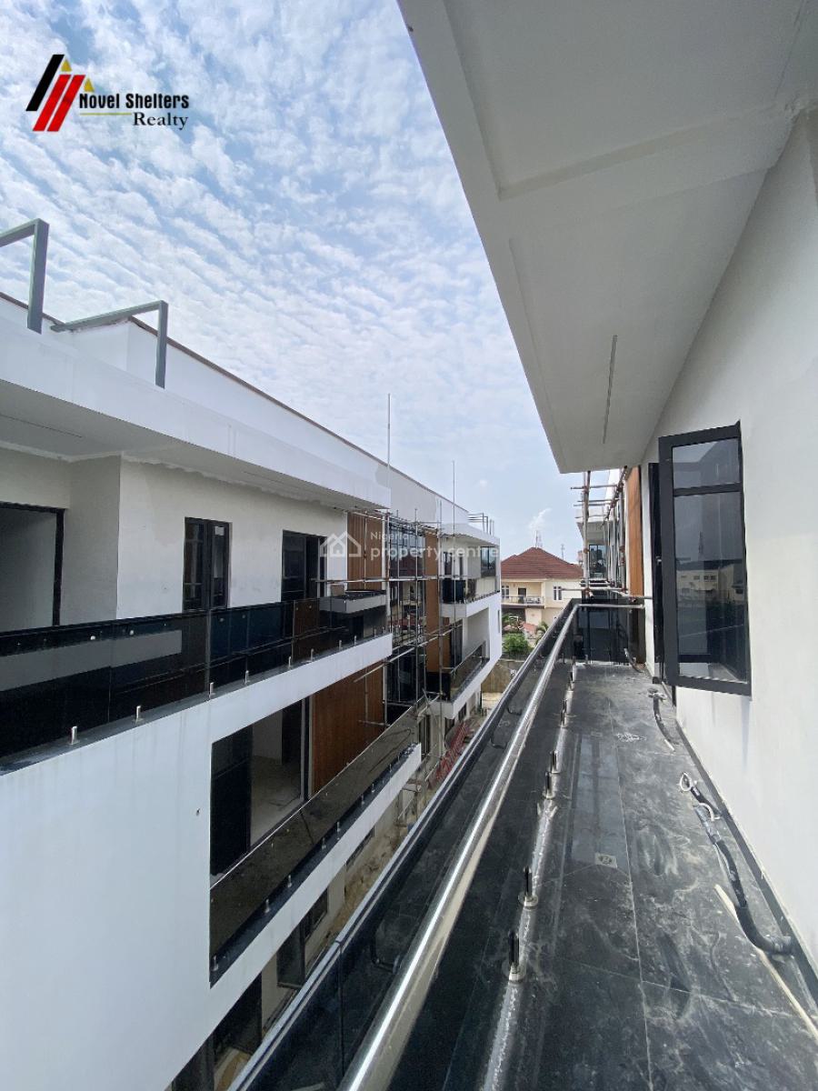 Well Built 4 Bedroom Contemporary Semi-detached Duplex with Bq, Lekki, Lekki Phase 1, Lekki, Lagos, Semi-detached Duplex for Sale