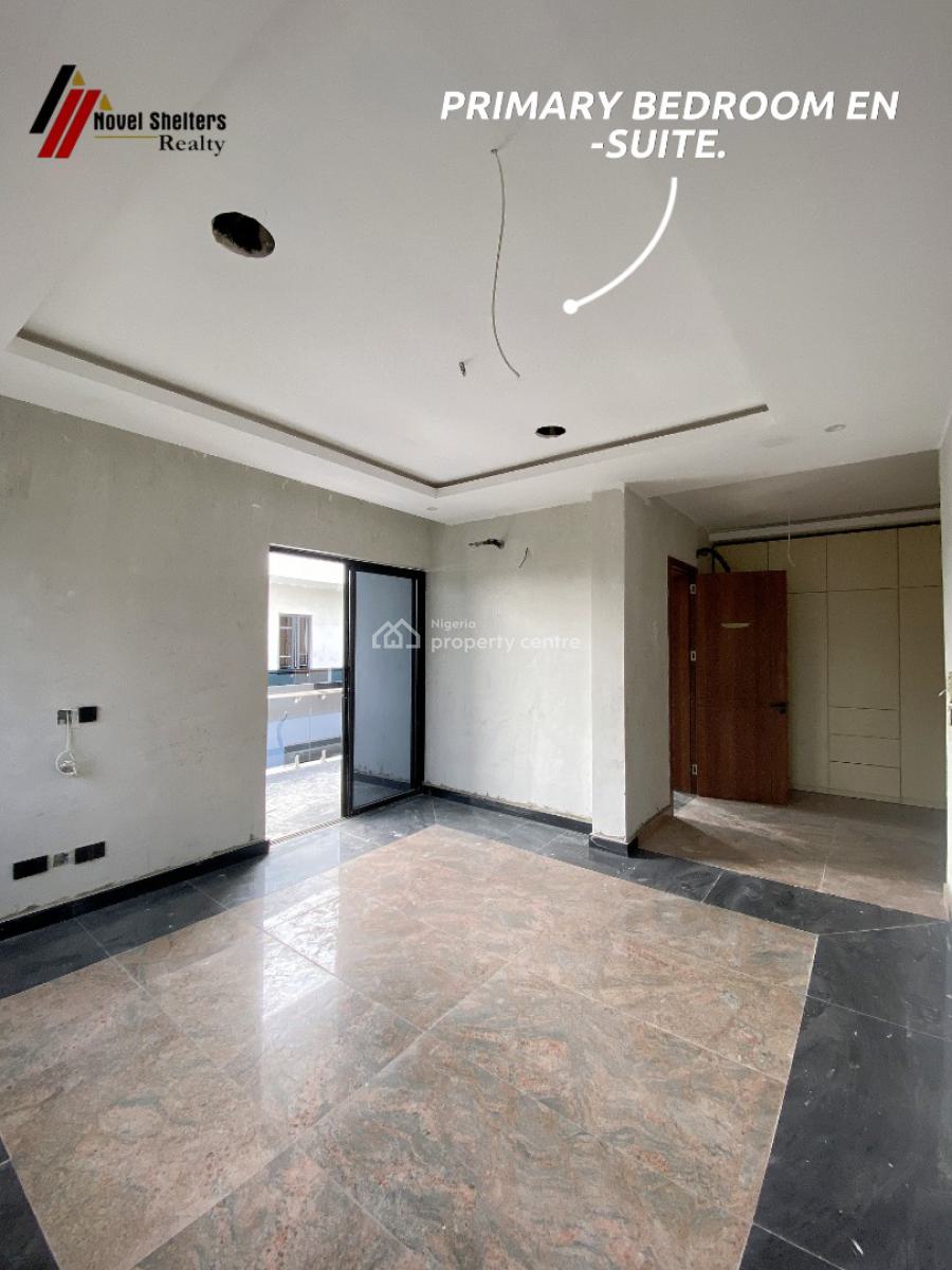 Well Built 4 Bedroom Contemporary Semi-detached Duplex with Bq, Lekki, Lekki Phase 1, Lekki, Lagos, Semi-detached Duplex for Sale