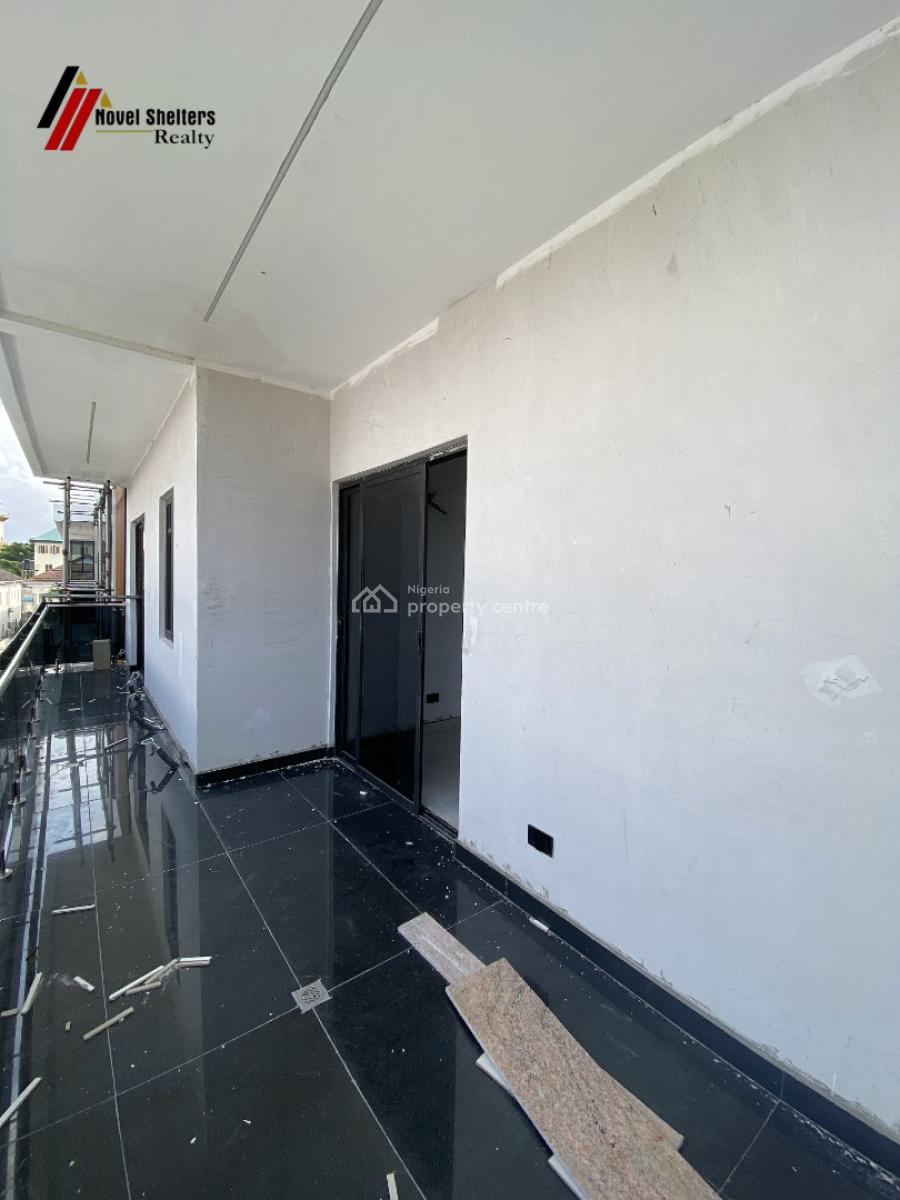 Well Built 4 Bedroom Contemporary Semi-detached Duplex with Bq, Lekki, Lekki Phase 1, Lekki, Lagos, Semi-detached Duplex for Sale