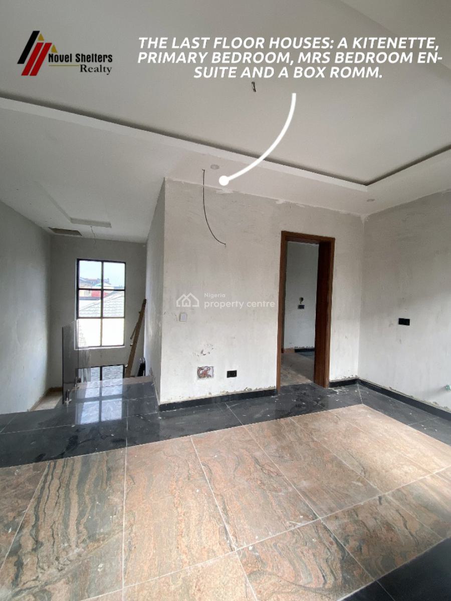 Well Built 4 Bedroom Contemporary Semi-detached Duplex with Bq, Lekki, Lekki Phase 1, Lekki, Lagos, Semi-detached Duplex for Sale
