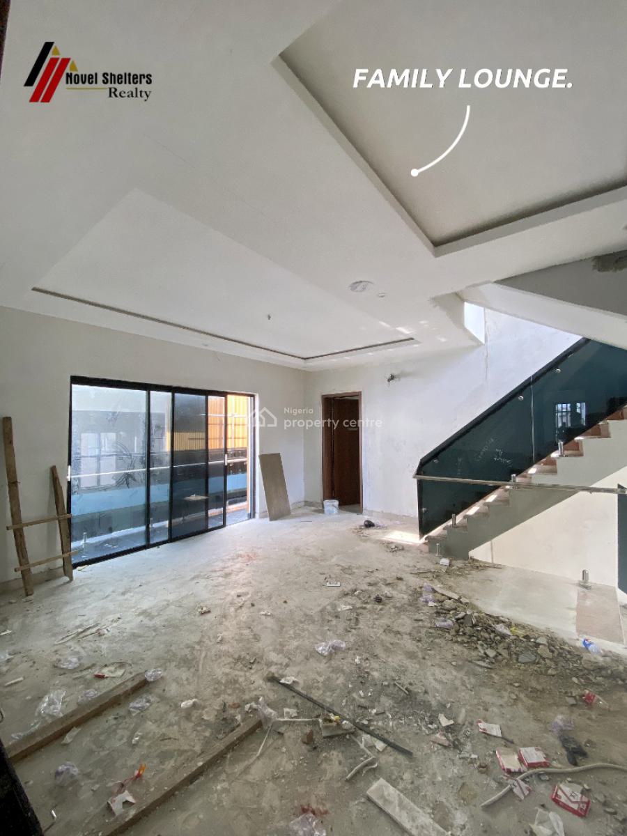 Well Built 4 Bedroom Contemporary Semi-detached Duplex with Bq, Lekki, Lekki Phase 1, Lekki, Lagos, Semi-detached Duplex for Sale