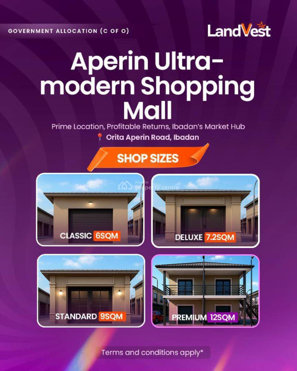 Ultra Modern Shopping Mall, Orita Aperin, Ibadan, Oyo, Shop for Sale