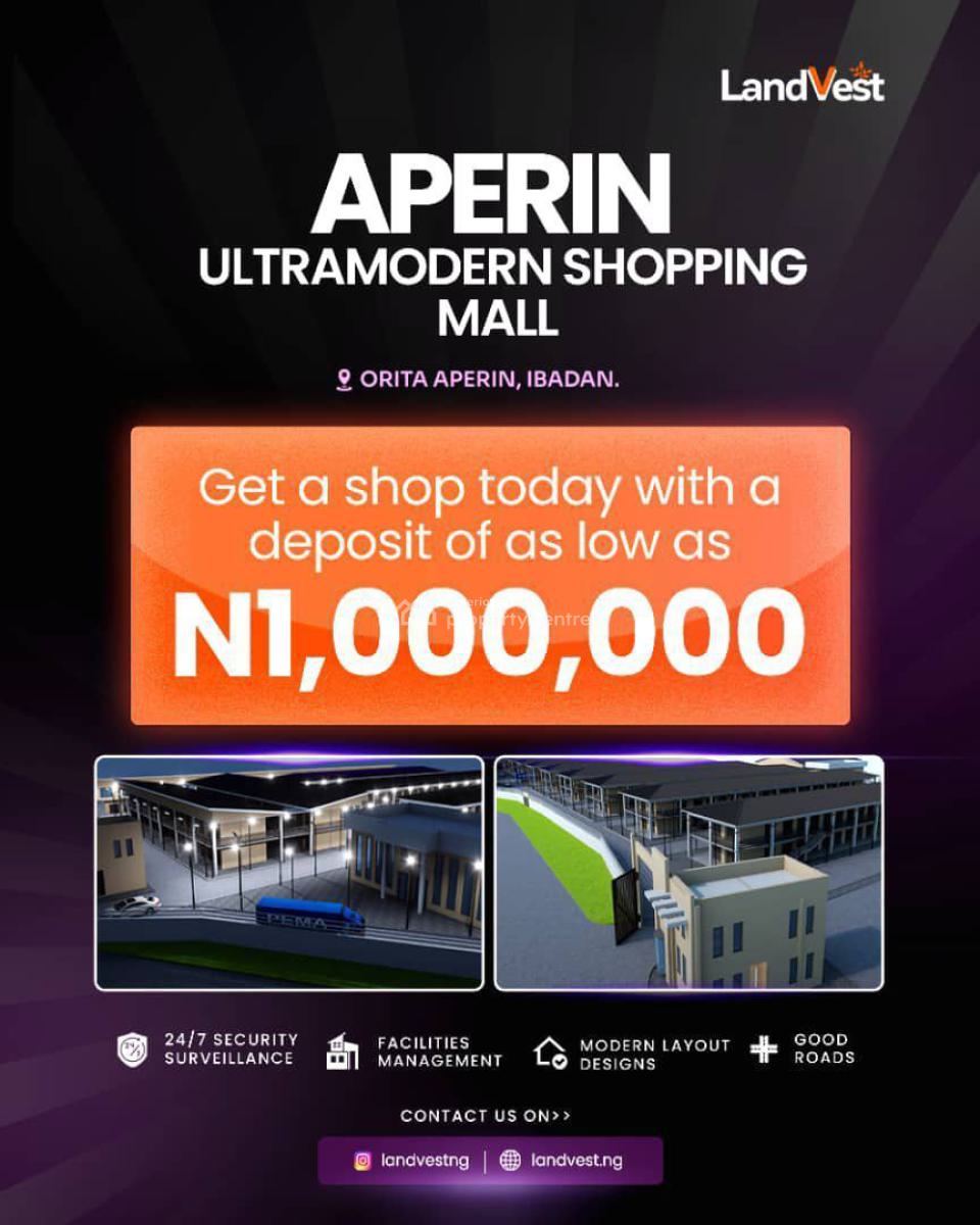Ultra Modern Shopping Mall, Orita Aperin, Ibadan, Oyo, Shop for Sale
