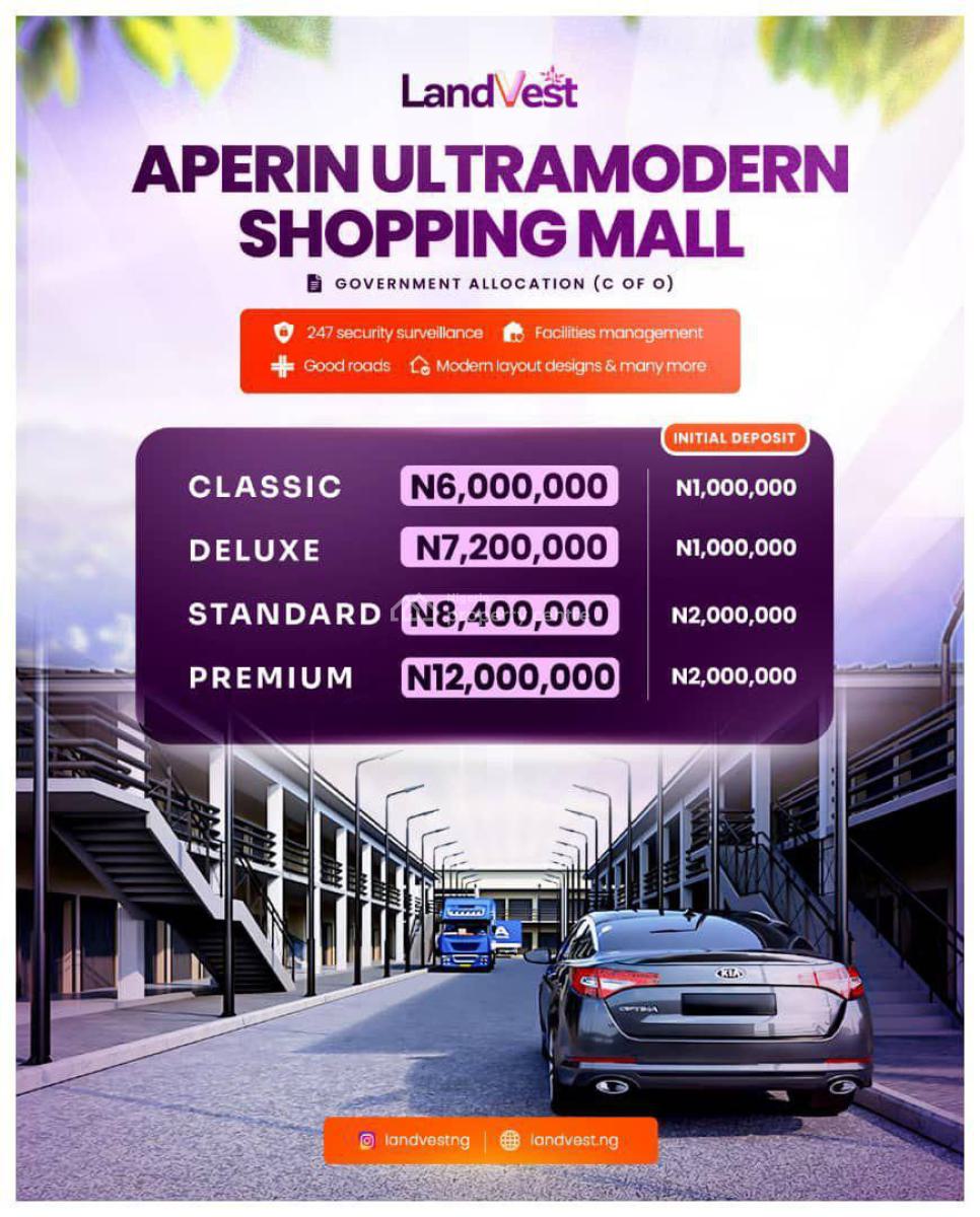 Ultra Modern Shopping Mall, Orita Aperin, Ibadan, Oyo, Shop for Sale