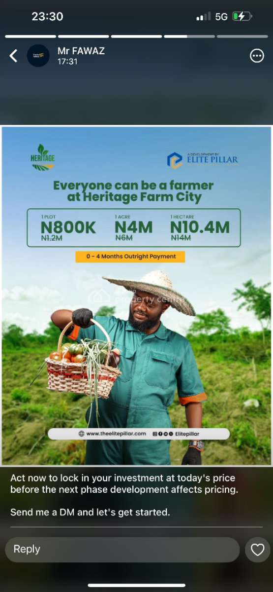 Acres and Hectares of Land with a Promo Offer & Flexible Payment Plan, Be a Part with 500k Deposit , Flexible Payment Plan Available, Abeokuta North, Ogun, Mixed-use Land for Sale