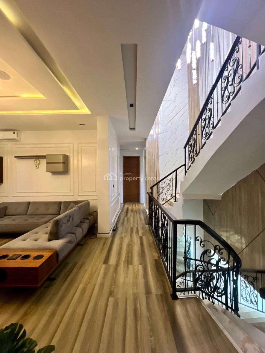 Fully Furnished 5bedroom Fully Detached Duplex with a Bq, Private Pool, Ikota, Lagos, Ikota, Lekki, Lagos, Detached Duplex for Sale
