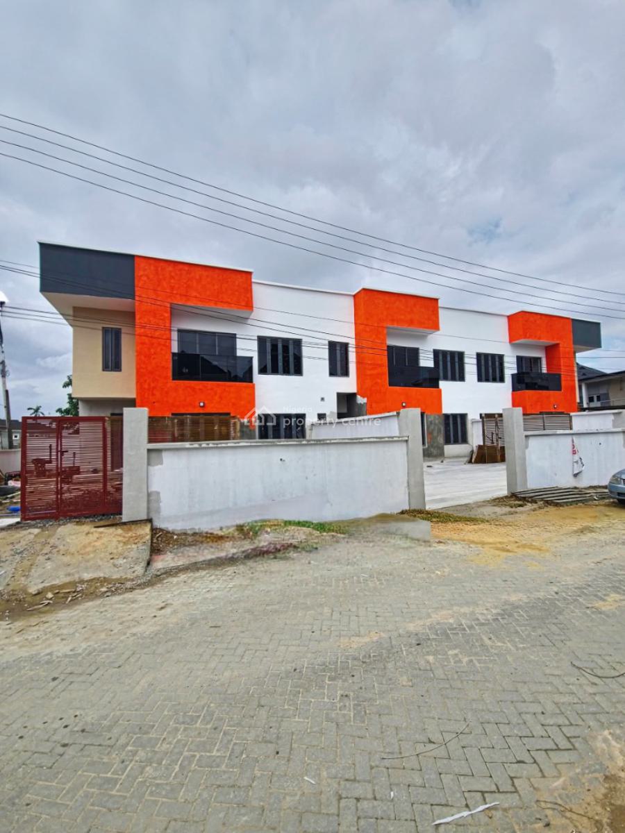 Contemporary 4-bedroom Semi Detached Duplex with Bq., Gbagada, Lagos, Semi-detached Duplex for Sale