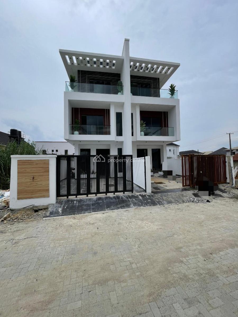 5bedroom Semi Detached Duplex, Ajah, Lekki, Lagos, Detached Duplex for Sale