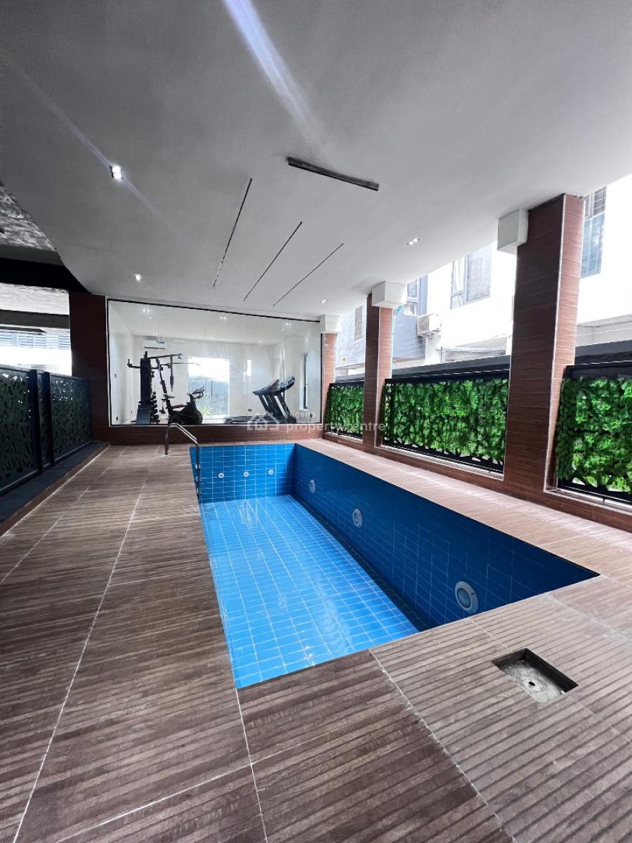 Beautiful Fully Automated 2bedroom Apartment with a Pool, Gym, Alexa, Ikate, Lekki, Ikate, Lekki, Lagos, Block of Flats for Sale