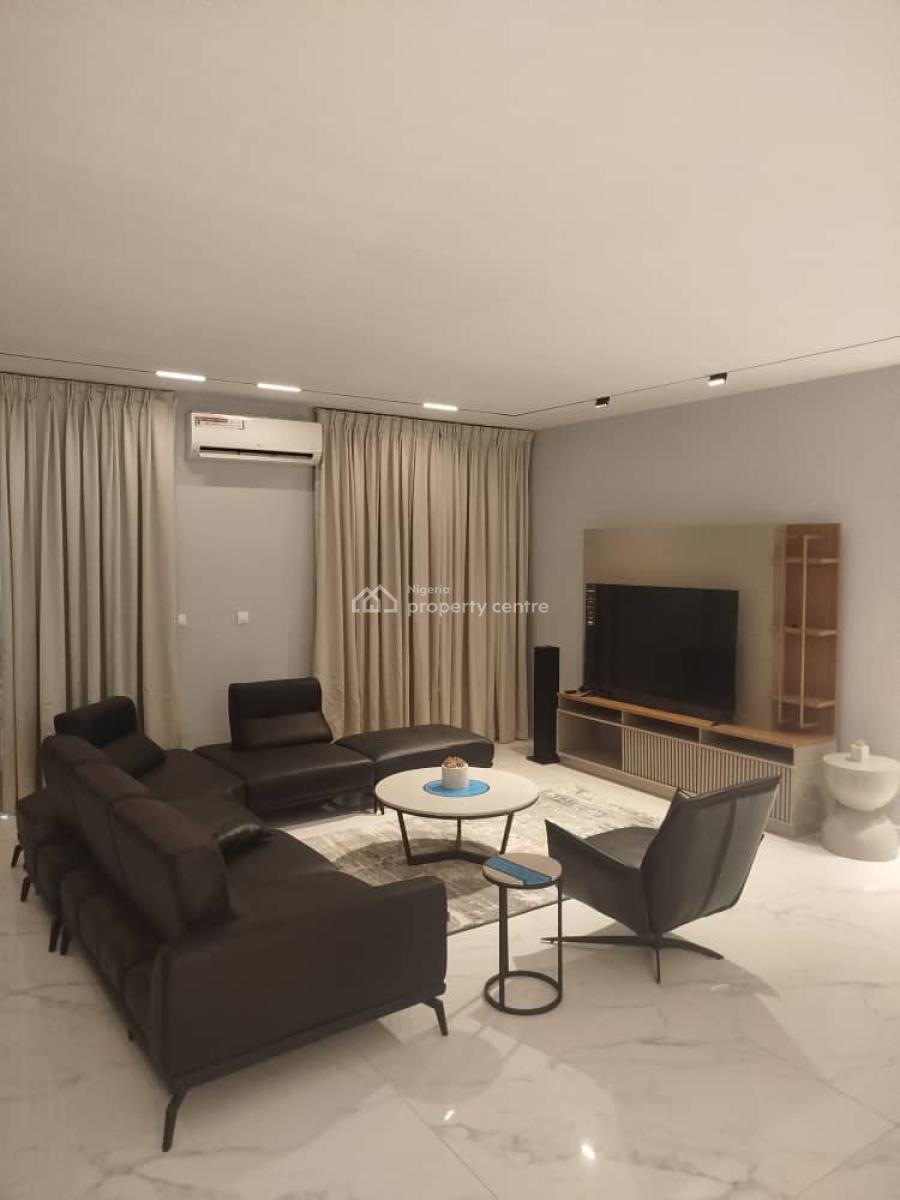 Topnotch 4 Bedroom Fully Serviced & Furnished Flat,pool,gym,elevator.., Jabi in a Serene Neighborhood, Jabi, Abuja, Flat / Apartment for Rent