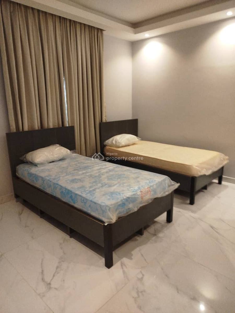 Topnotch 4 Bedroom Fully Serviced & Furnished Flat,pool,gym,elevator.., Jabi in a Serene Neighborhood, Jabi, Abuja, Flat / Apartment for Rent