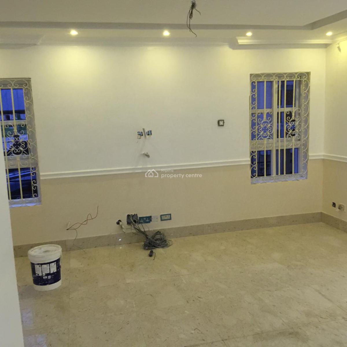 Spacious 4bedrooms Semi Detached House with Bq, Egerton Estate Opposite Friends Colony, Osapa, Lekki, Lagos, Semi-detached Duplex for Rent