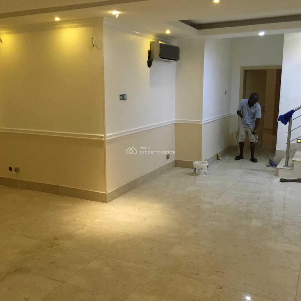 Spacious 4bedrooms Semi Detached House with Bq, Egerton Estate Opposite Friends Colony, Osapa, Lekki, Lagos, Semi-detached Duplex for Rent
