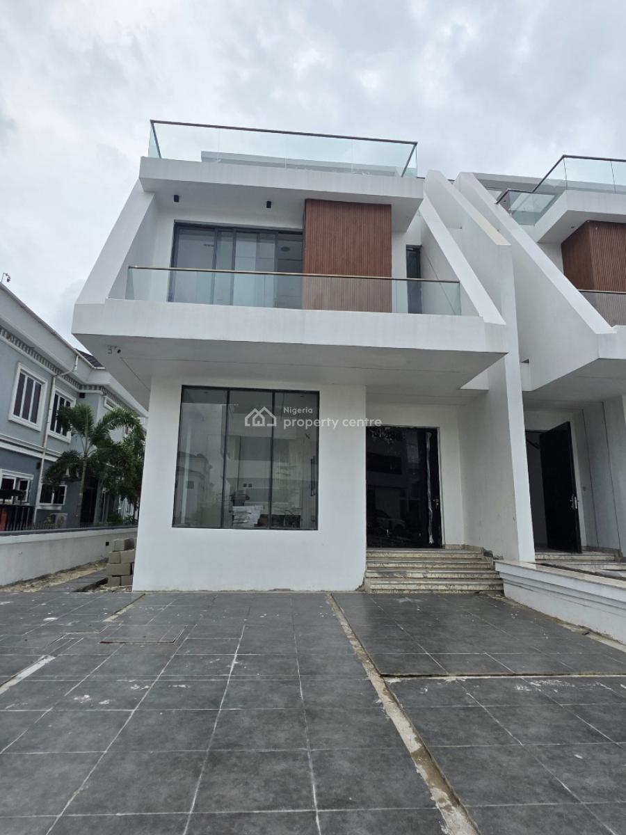 Brand-new 5bedrooms Semi Detached Duplex with Bq, Cowrie Creek Estate, Ikate, Lekki, Lagos, Semi-detached Duplex for Sale