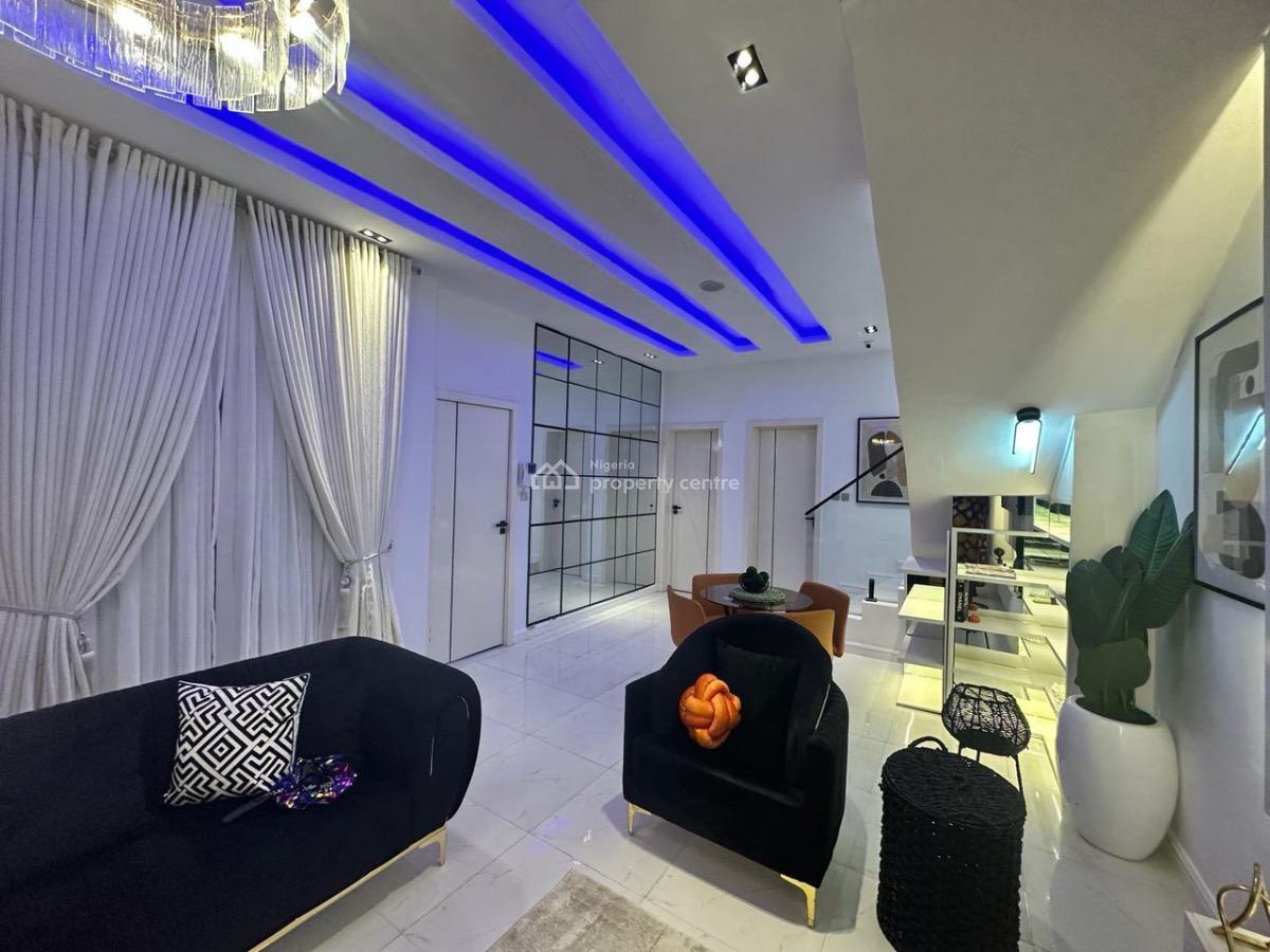 Fully Furnished 4 Bedroom Duplex, Chevron, Lekki, Lagos, Detached Duplex for Sale