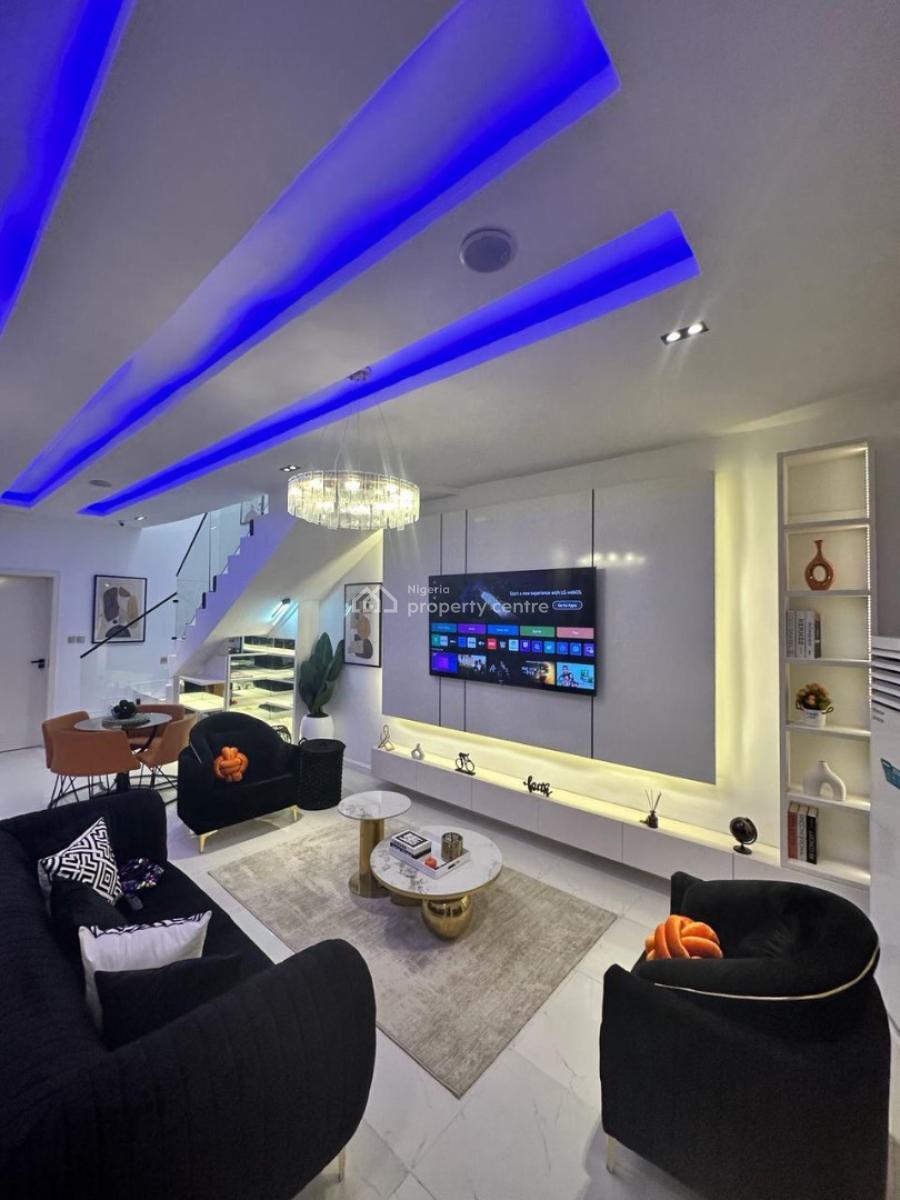 Fully Furnished 4 Bedroom Duplex, Chevron, Lekki, Lagos, Detached Duplex for Sale