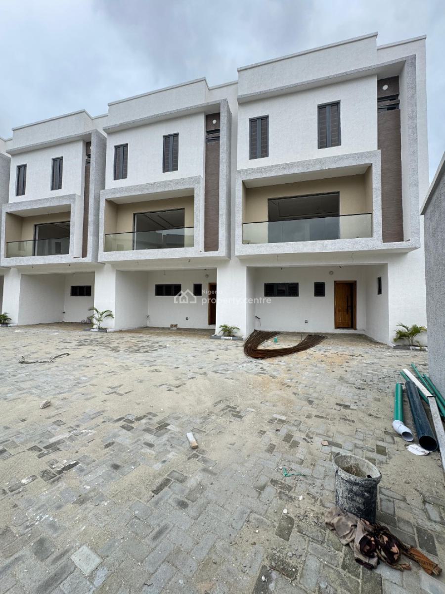 Lovely 4 Bedroom Serviced Terrace Duplex with a Bq, Ikate, Lekki, Lagos, House for Sale