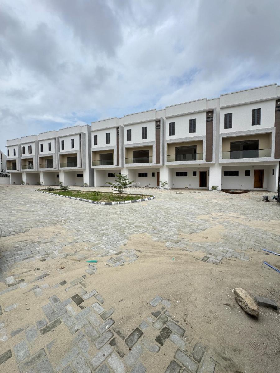 Lovely 4 Bedroom Serviced Terrace Duplex with a Bq, Ikate, Lekki, Lagos, House for Sale