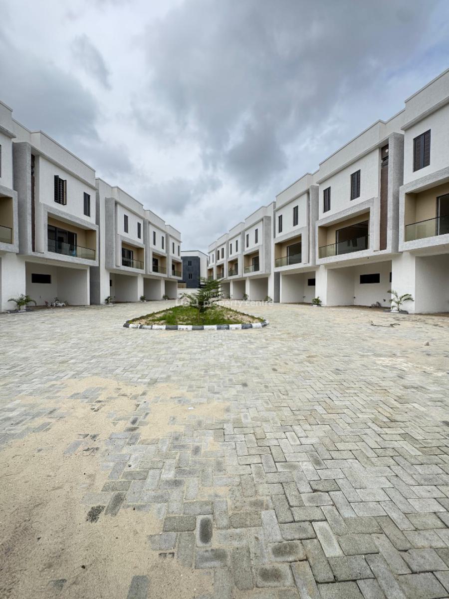 Lovely 4 Bedroom Serviced Terrace Duplex with a Bq, Ikate, Lekki, Lagos, House for Sale