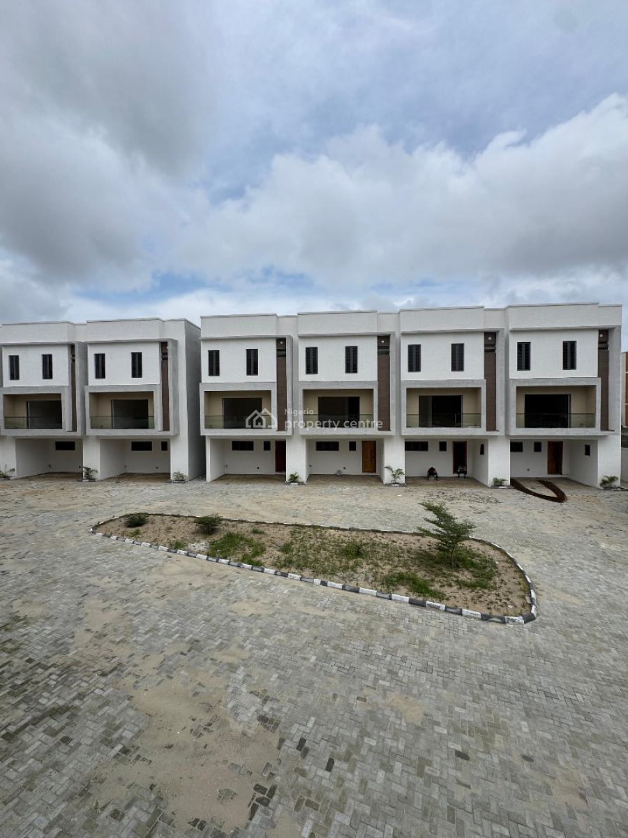 Lovely 4 Bedroom Serviced Terrace Duplex with a Bq, Ikate, Lekki, Lagos, House for Sale
