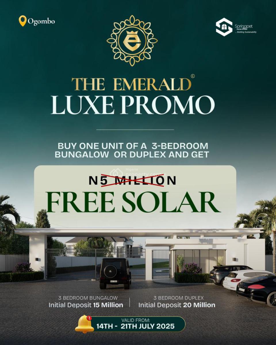 Affordable Off-plan 3 Bedroom Bungalow,ogombo Adesanya Ajah Lekki, Ogombo Adesanya Ajah Lekki, Ajah, Lagos, Detached Bungalow for Sale